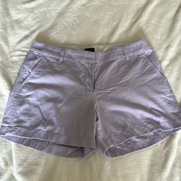Like new J. Crew shorts in lilac color - Picture 1 of 6
